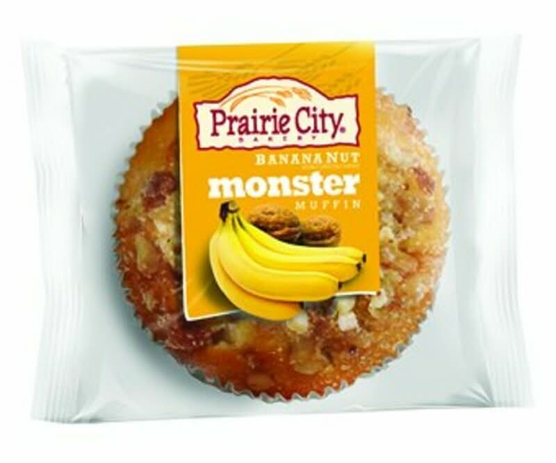 Prairie City Banana Nut Monster Muffin 6oz