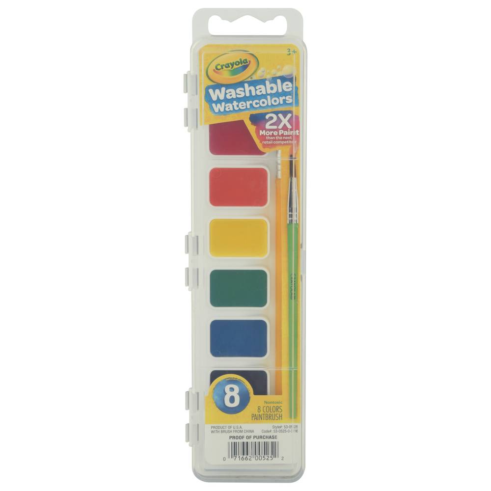 Crayola Washable Water Colors Set