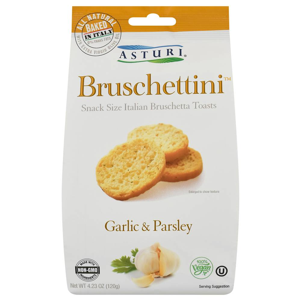 Asturi Garlic & Parsley Bruschettini (4.3 oz)