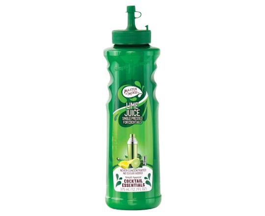 Master of Mixes Gluten Free Simple Squeeze Cocktail Essentials Juice, Lime (12.7 fl oz)