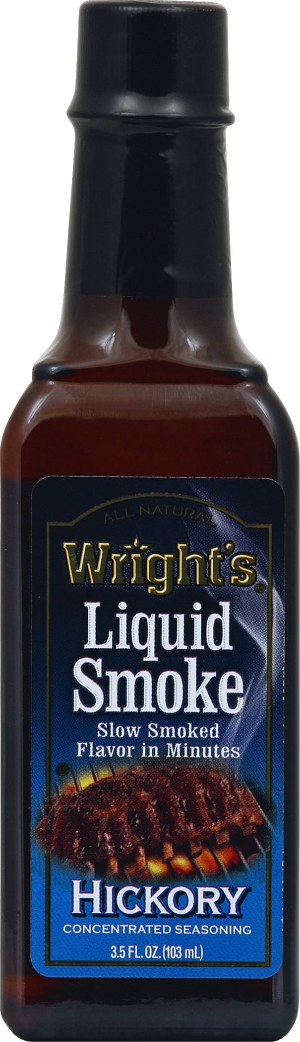 Wright's Hickory Liquid Smoke Concentrated Seasoning (3.5 fl oz)