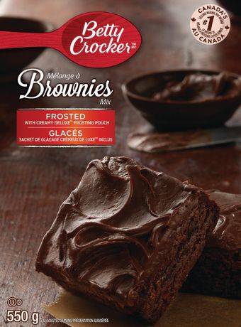 Betty Crocker Frosted Brownies Mix (550 g)