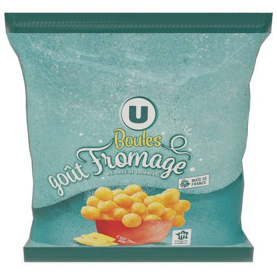 Les Produits U - Boules goût fromage (50g)