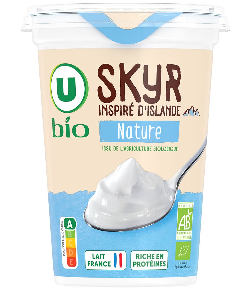 U Bio - Skyr yaourt nature (450g)