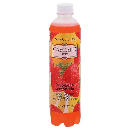 Cascade Ice Strawberry Lemonade Sparkling Water (17.2 fl oz)