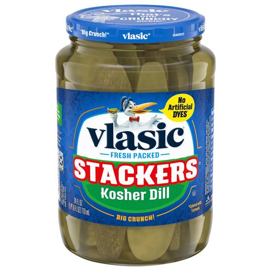 Vlasic Fresh Packed Kosher Dill Stackers Pickles
