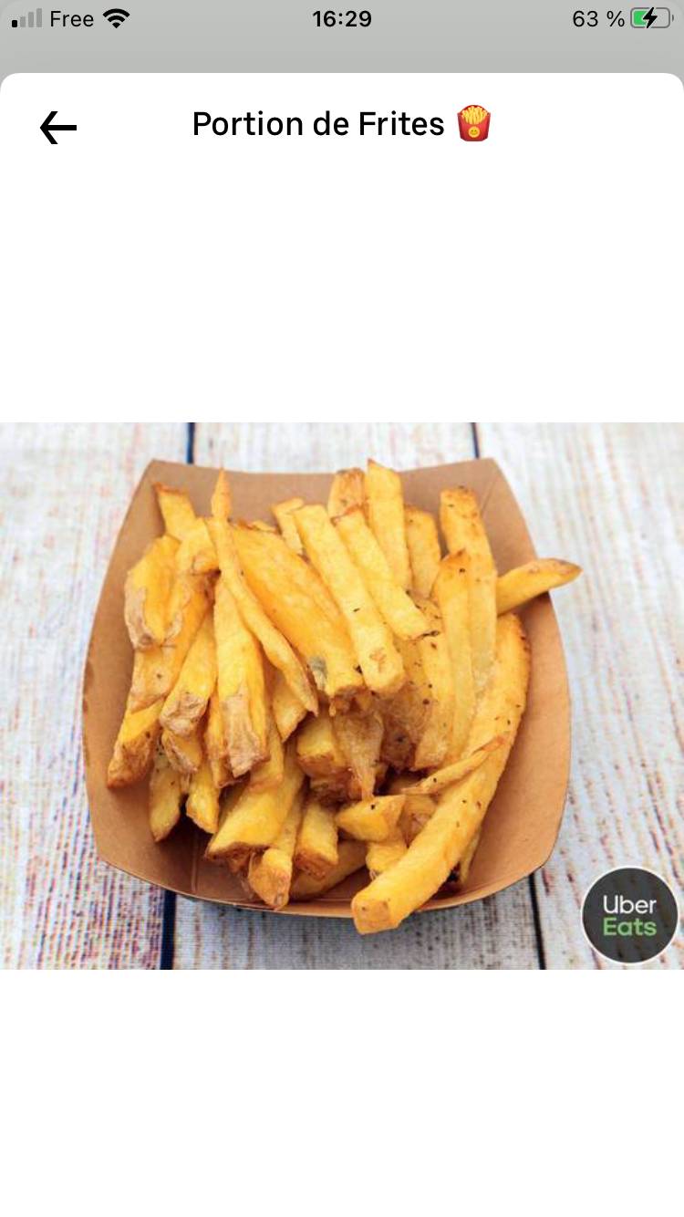 Petite Barquette de frites