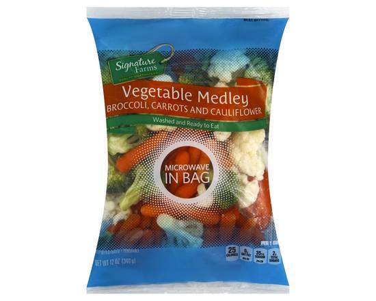 Order Signature Farms · Vegetable Medley (12 oz) food online from Safeway store, Eureka on bringmethat.com