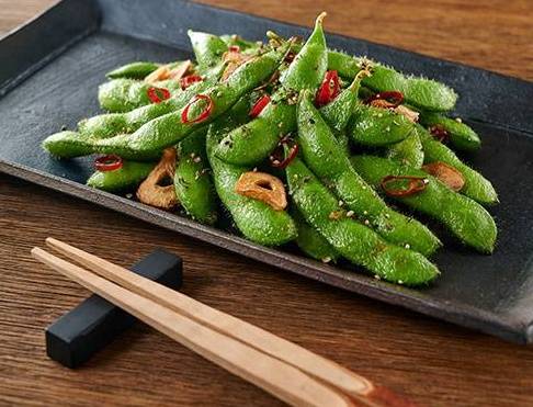 枝豆ガーリック Edamame Beans with Garlic