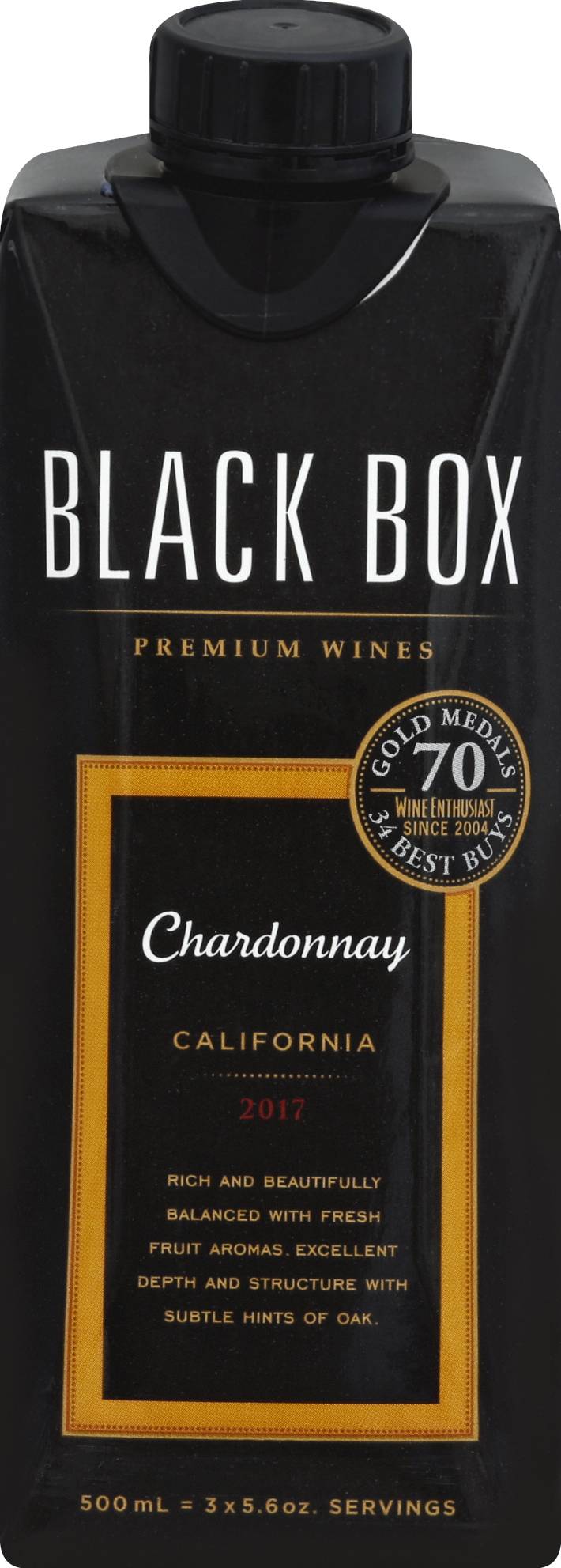 Black Box California Chardonnay Wine 2014 (500 ml)