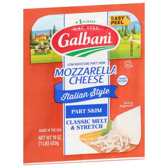 Galbani Italian Style Part-Skim Mozzarella Cheese