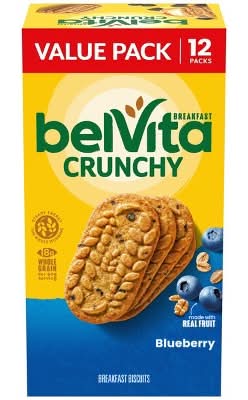 BelVita Blueberry Breakfast Biscuits Value Pack - 12.12oz/12ct