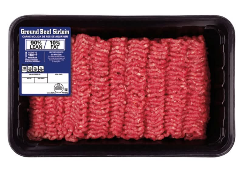 Fresh 90% Ground Beef Sirloin (2 lbs)