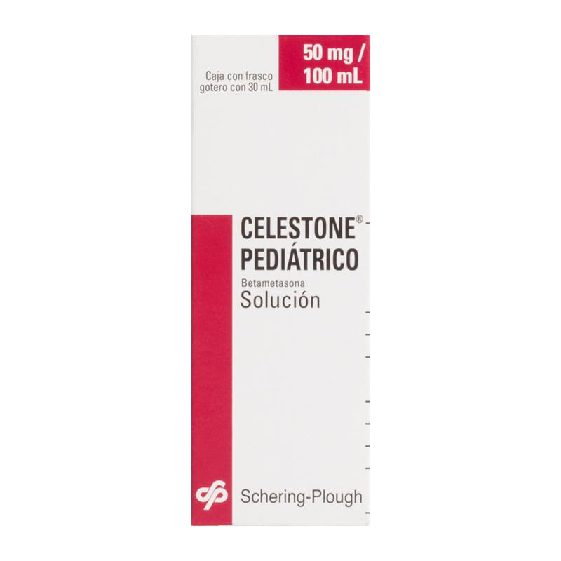 Schering-plough celestone pediátrico betametasona solución 50 mg (30 ml)
