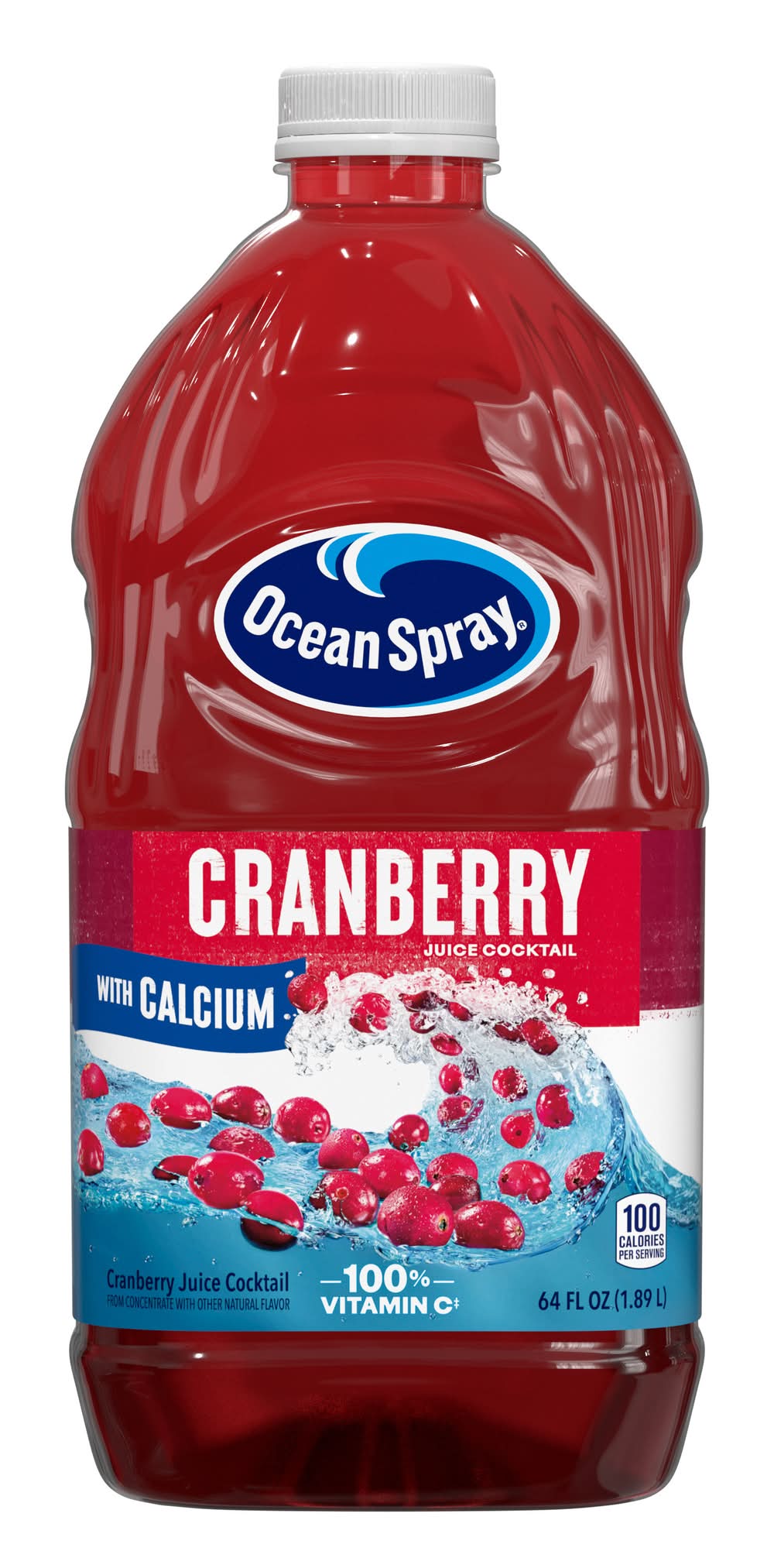 OceanSpray Juice Cocktail, Cranberry (64 fl oz)
