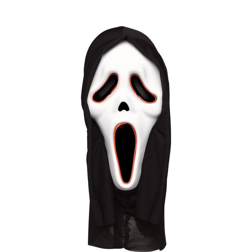 Party City Adult Light Up Ghostface Scream Mask