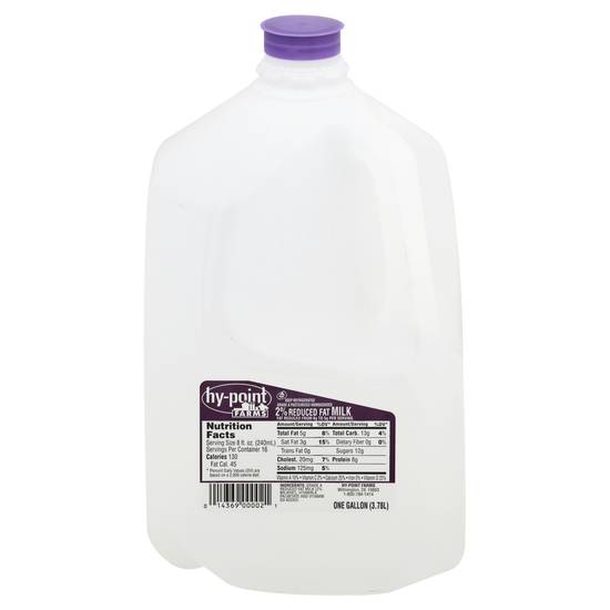 Hy-Point Farms 2% Reduce Fat Milk (1 gl)