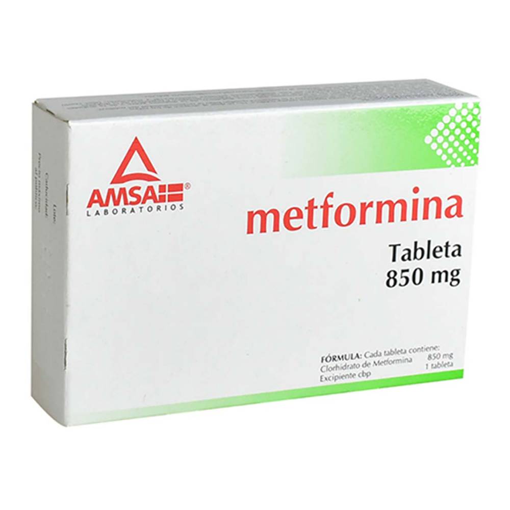 AMSA · Metformina tableta 850 mg