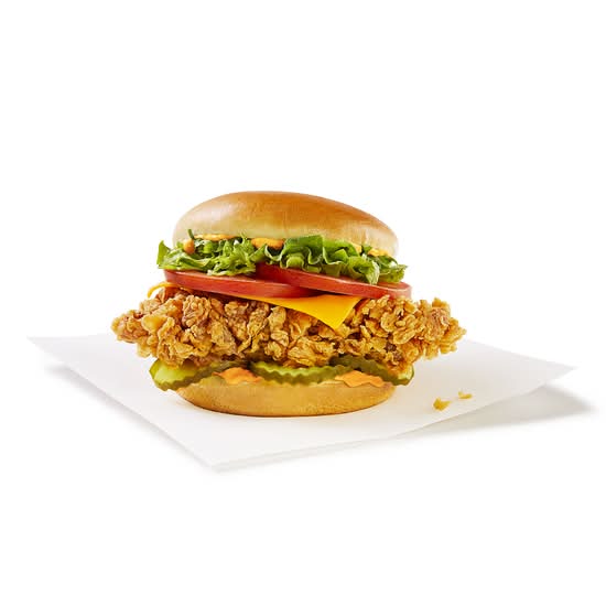 Spicy Deluxe Famous Chicken Sandwich