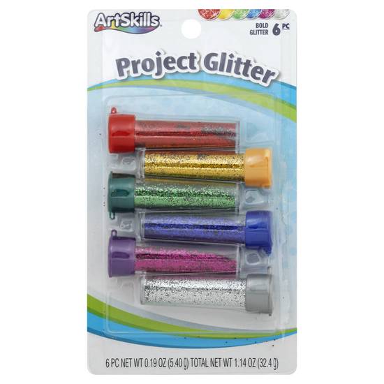 Artskills Project Glitter (6 tubes)