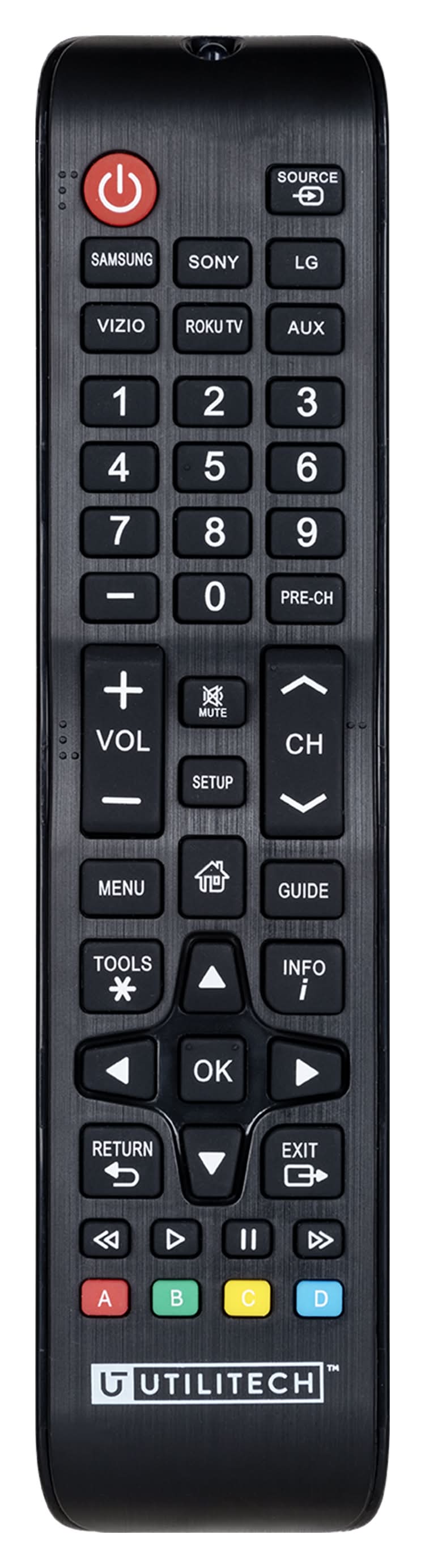 Utilitech 2 -Device Universal Remote Control