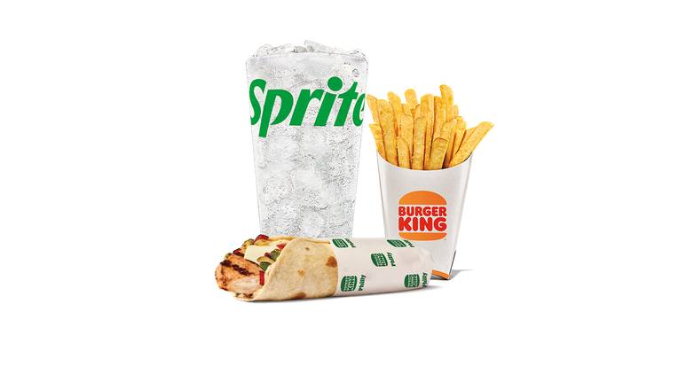 Philly Flame-Grilled Chicken Wrap Meal