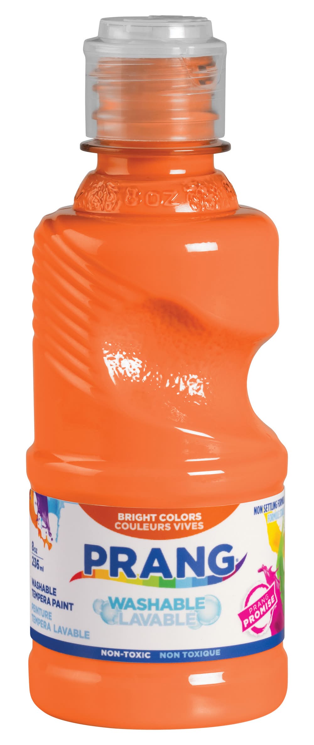 Prang Washable Tempera Paint, Orange (8 oz)