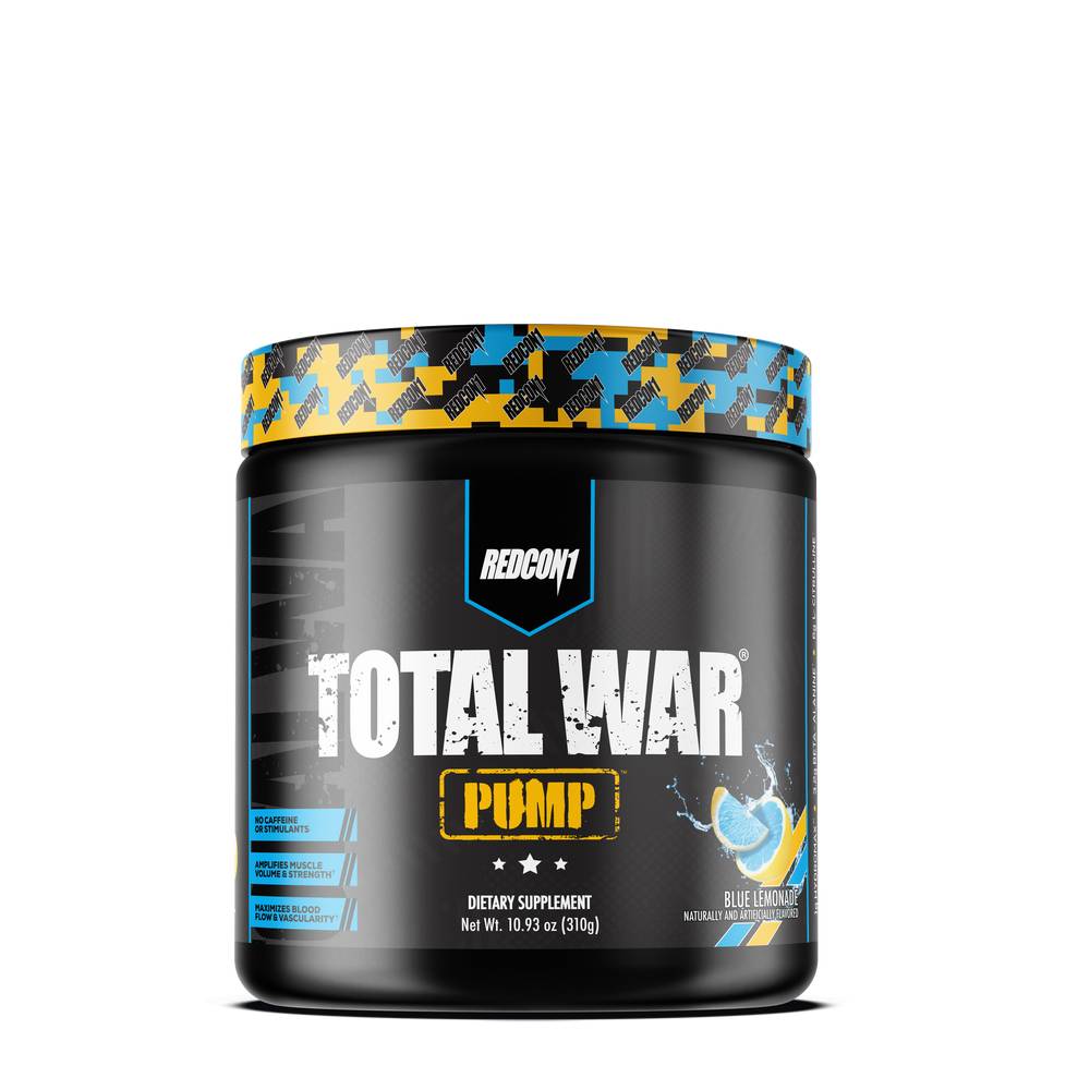 Redcon1 Total War Pump Preworkout (blue lemonade)