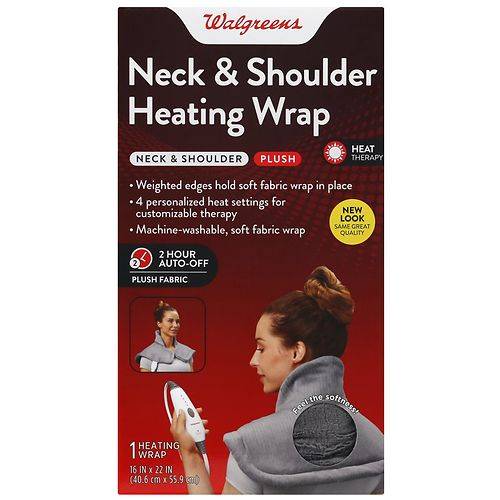 Walgreens Neck Shoulder Heat Wrap - 1.0 ea