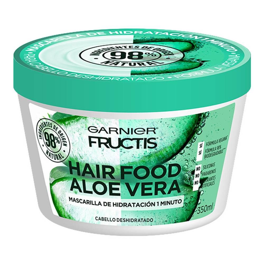 Fructis · Mascarilla hair food aloe vera (350 ml)