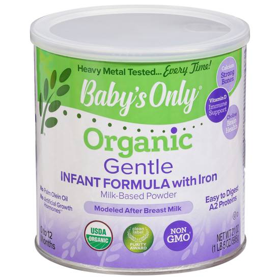 Baby's Only Organic Gentle Infant Formula 21oz