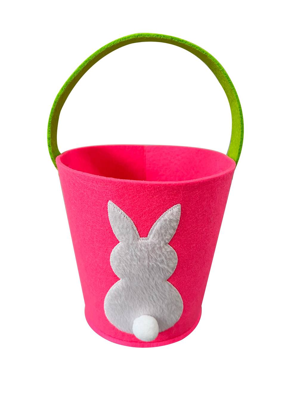 Cottondale Fabric Easter Bunny Basket, Pink