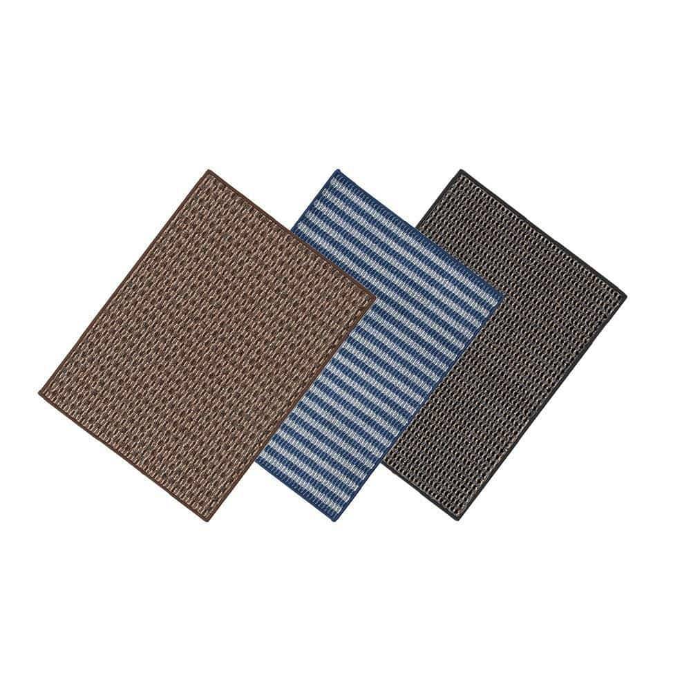 Natco Multi Stripe 24 In. X 30 In. Door Mat