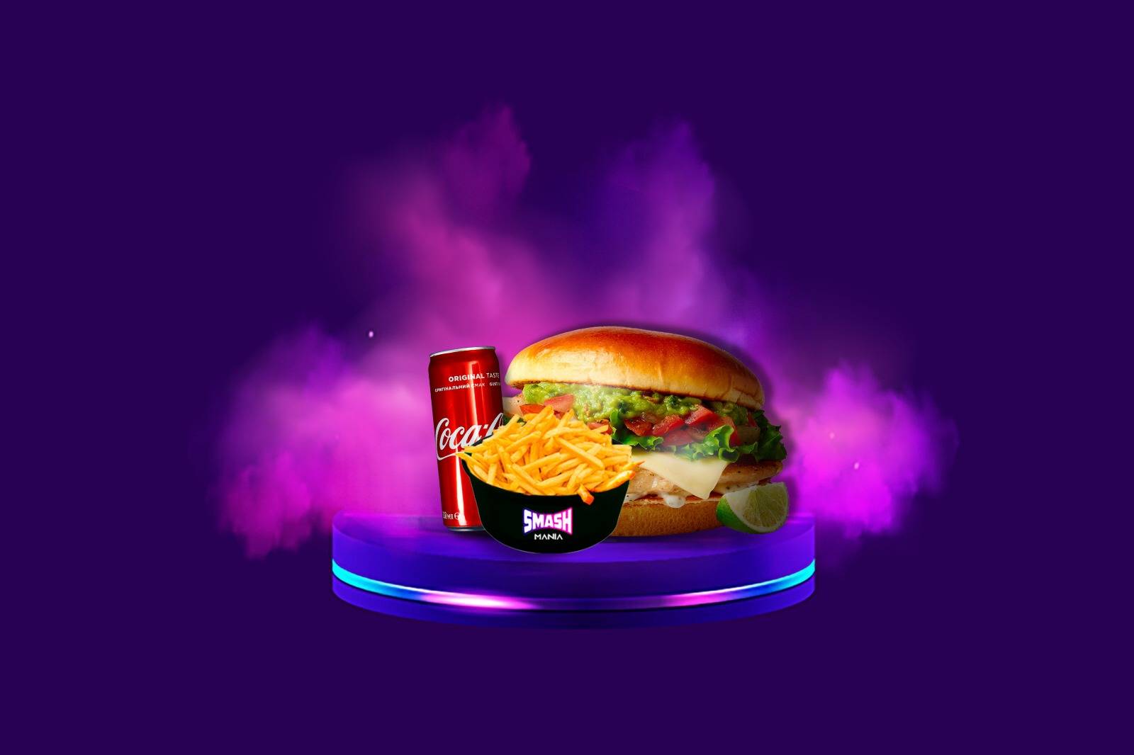 Menu Latino chicky➕🍟➕🥤