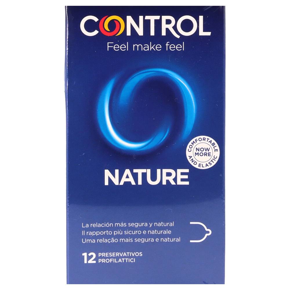 Preservativo nature CONTROL 12 uds