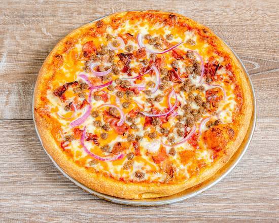 Franc's Cheese Burger Pizza