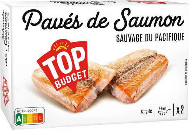 Pavé de saumon sauvage top budget 250g