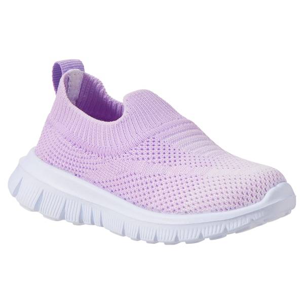 First Steps Girls Ombre Knit Sneaker, Purple, Size 5