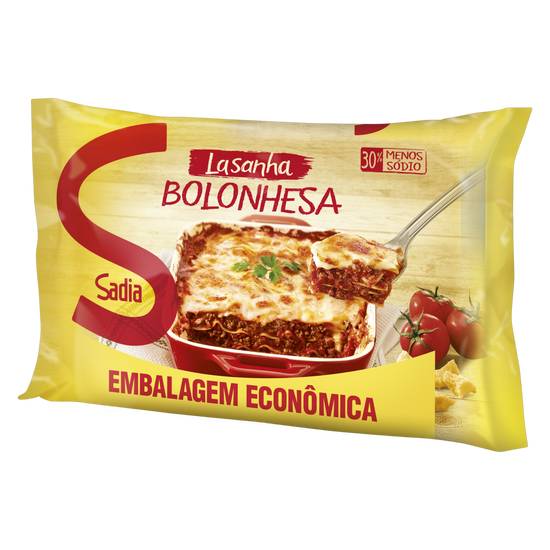 Sadia lasanha à bolonhesa congelada (1,6 kg)