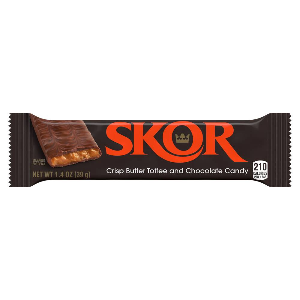 Skor Milk Chocolate and Butter Toffee Candy (1.4 oz)