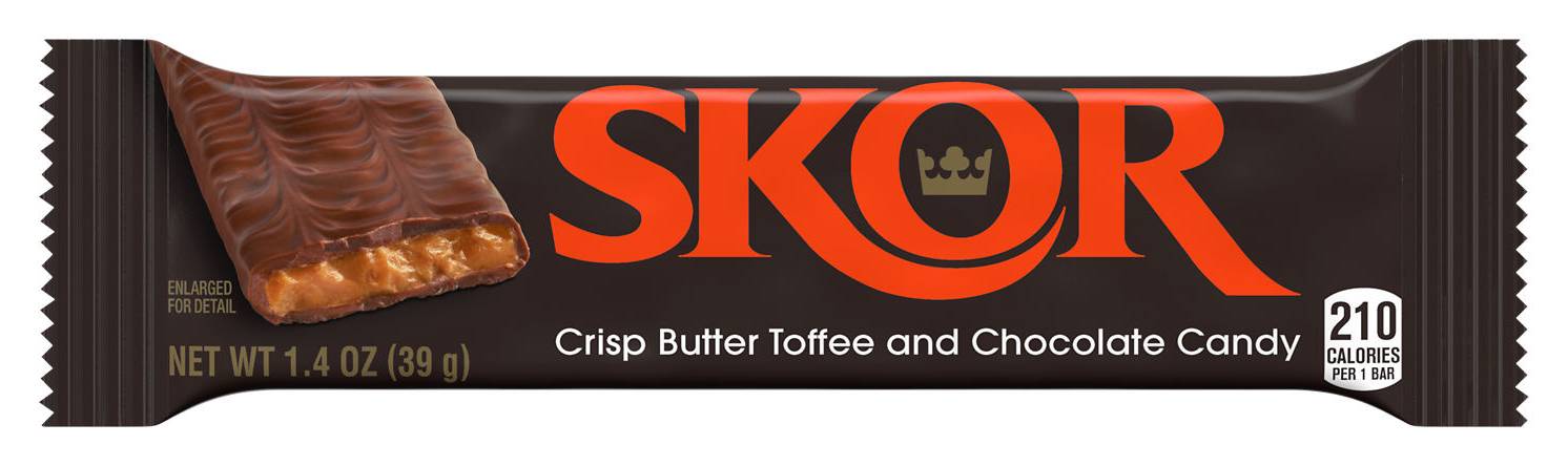 Skor Milk Chocolate and Butter Toffee Candy (1.4 oz)