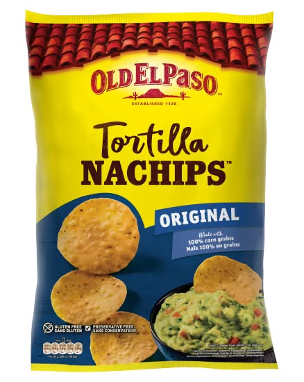 Old El Paso Original, Tortilla Nachips (185g)