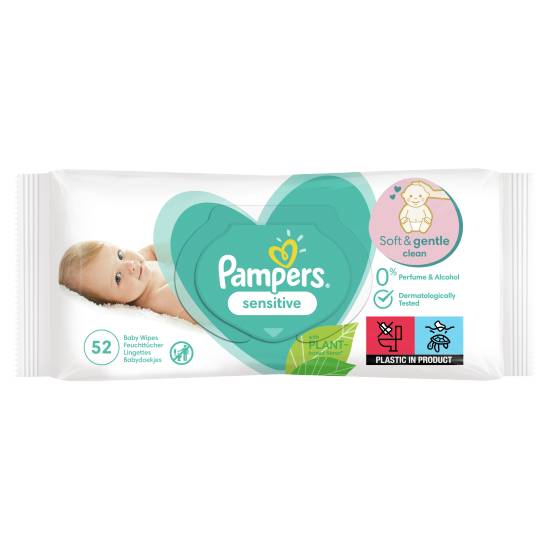 Pampers Sensitive Baby Wipes (52 pack)