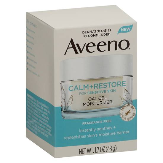 Aveeno Calm & Restore Oat Gel Moisturizer For Sensitive Skin