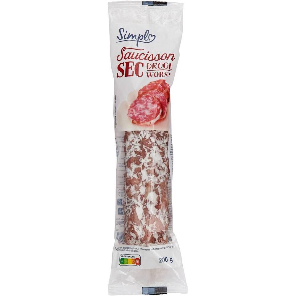 Simpl - Saucisson sec (200g)