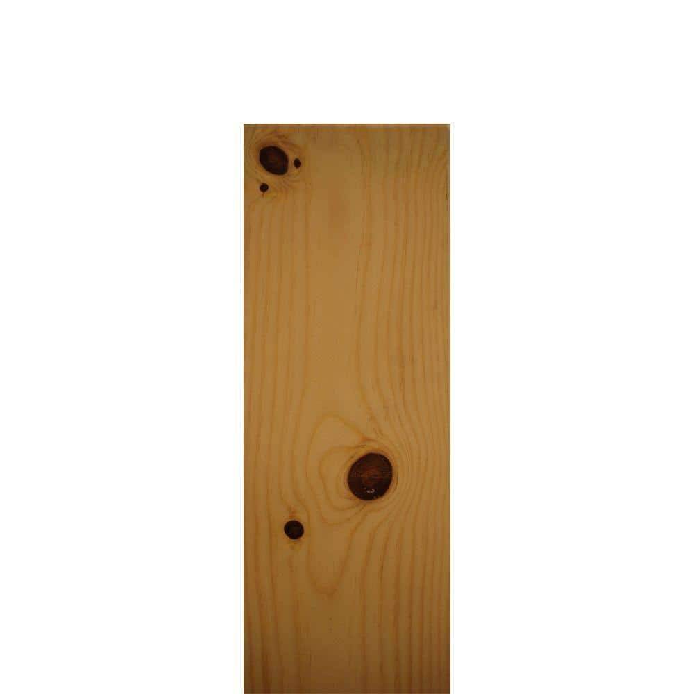 1 In. X 5 In. X 6 Ft. S4S #2/Better Pine Board