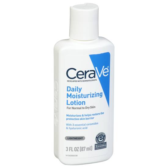 Cerave Daily Moisturizing Lotion For Normal To Dry Skin