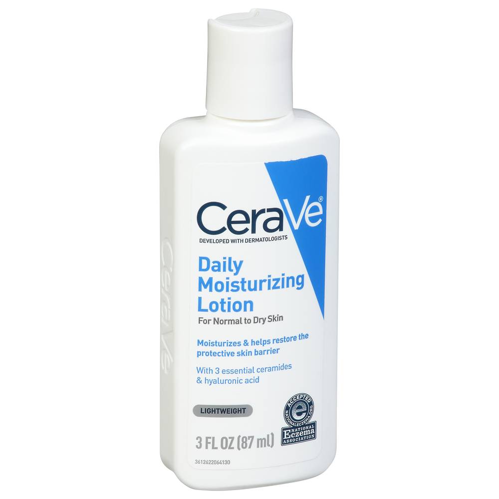 CeraVe Daily Moisturizing Lotion For Normal To Dry Skin (3 fl oz)