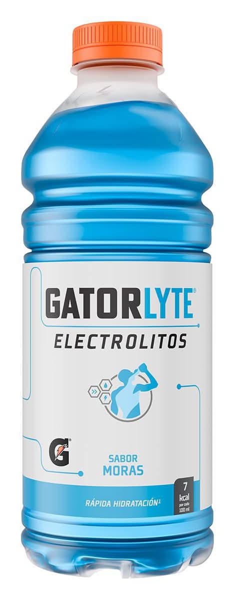 Gatorlyte · Bebida con electrolitos, moras (591 ml)