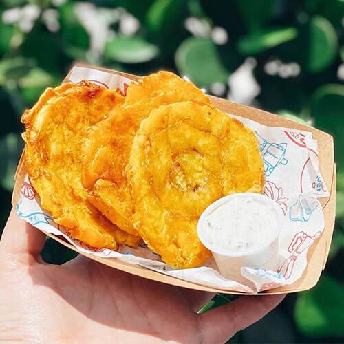 Order Crispy tostones food online from Dos Croquetas store, Medley on bringmethat.com